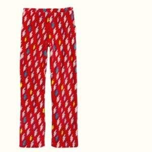 CANDY PINK lightning bold pajama pants